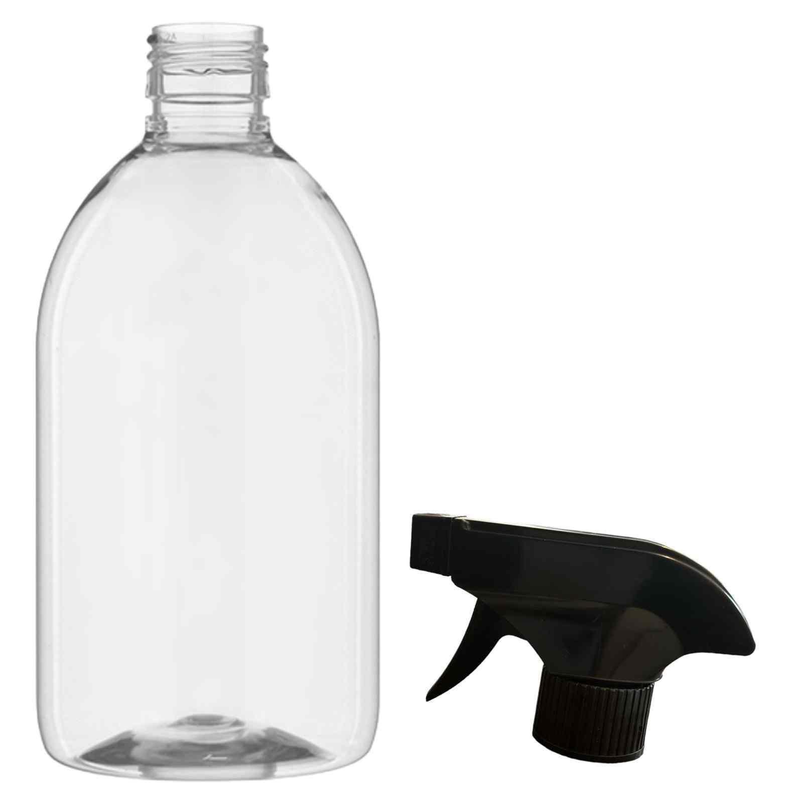 Clear Plastic Spray Bottle 200ml 