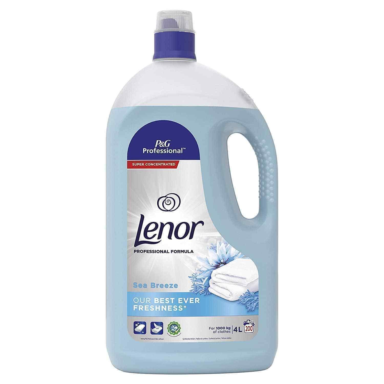 P&G-Lenor Sea Breeze Softener (4ltr) - Blue