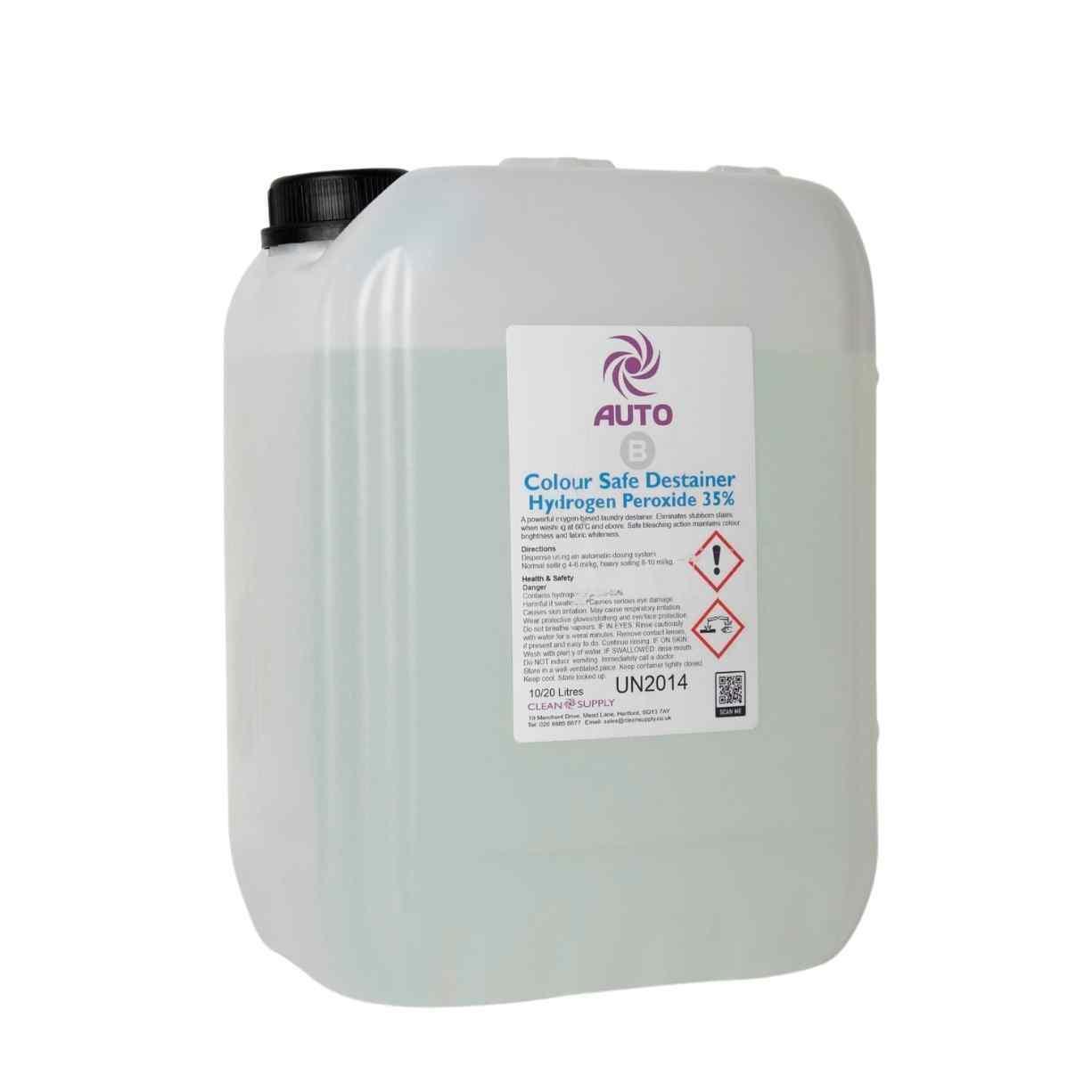 Auto B - Destainer (10ltr)Hydrogen Peroxide 35% HZ