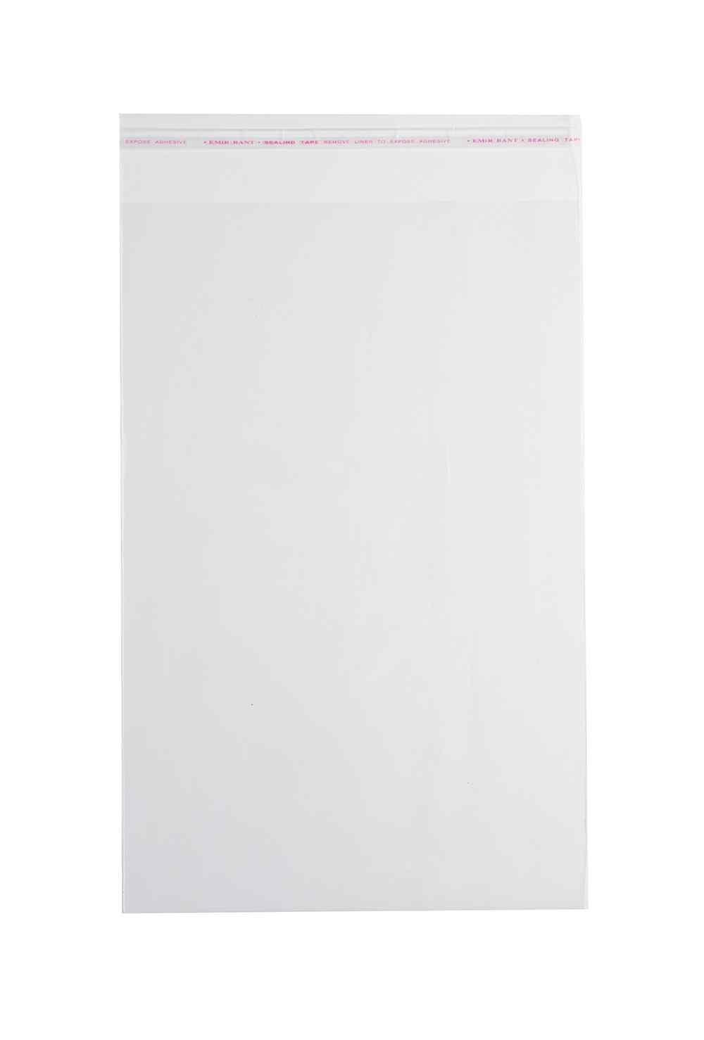 Self Seal - 11" x 17" + 2" Polyprop Shirt Bag (1K)-Crispy