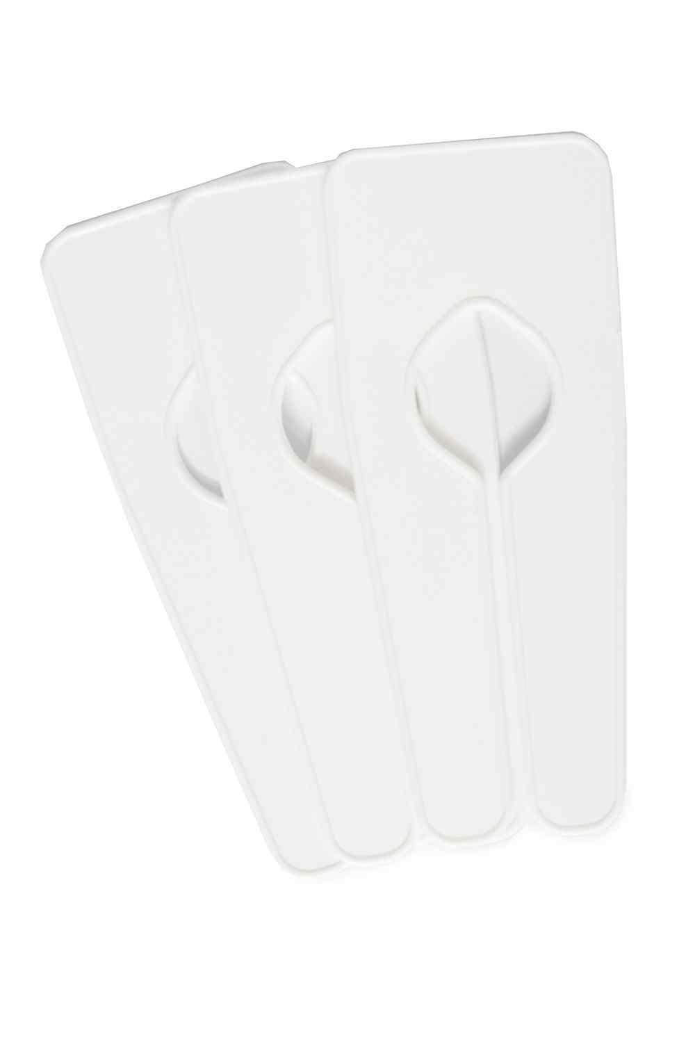 Garment Rail Dividers White Plain (10)