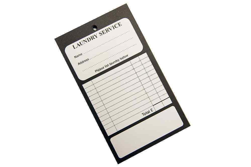 Laundry Lists BLACK (50)