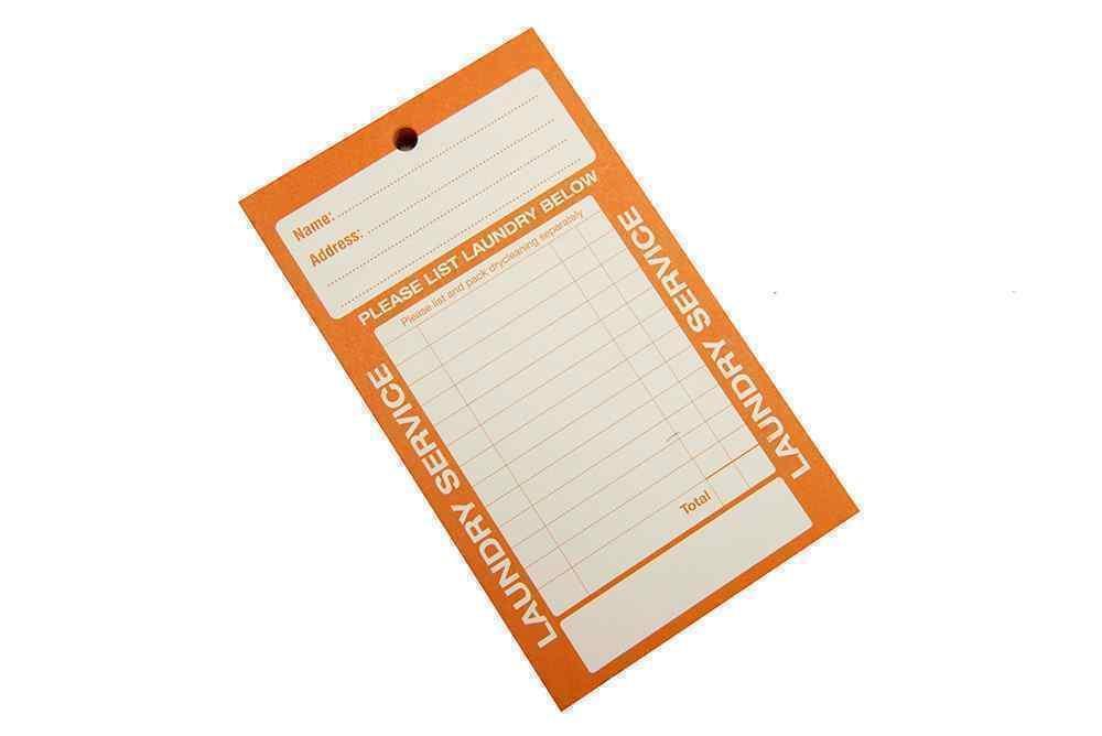Laundry Lists ORANGE (50)