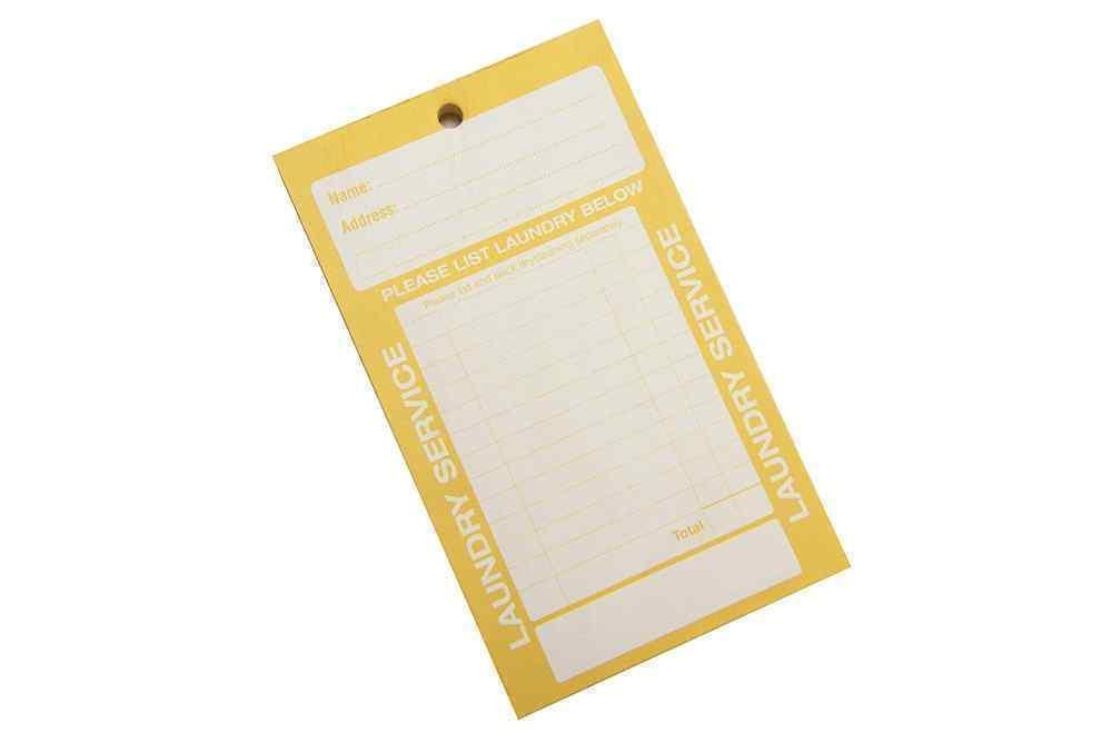 Laundry Lists YELLOW (50)