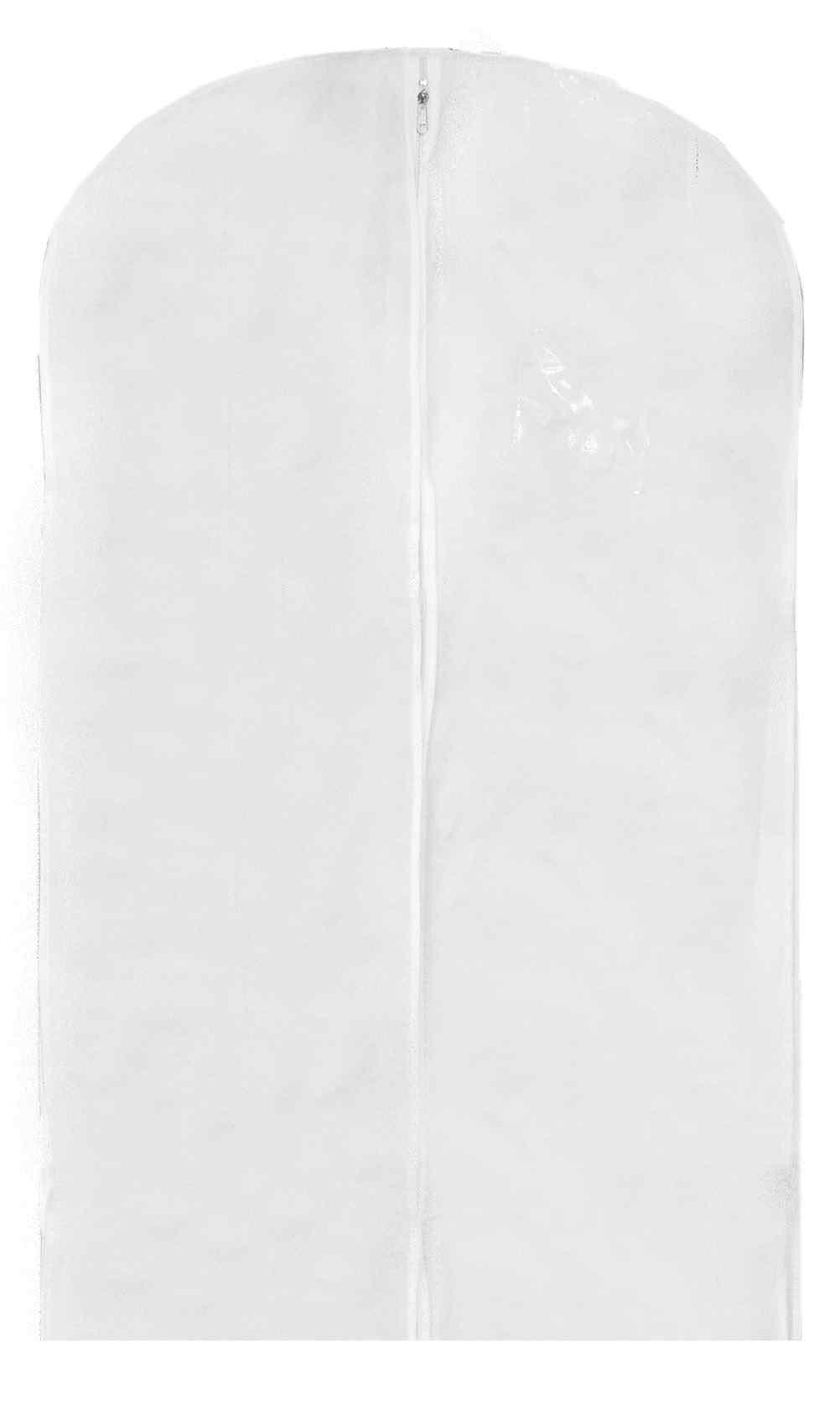 Suit Cover Zip - WHITE PEVA (ea)